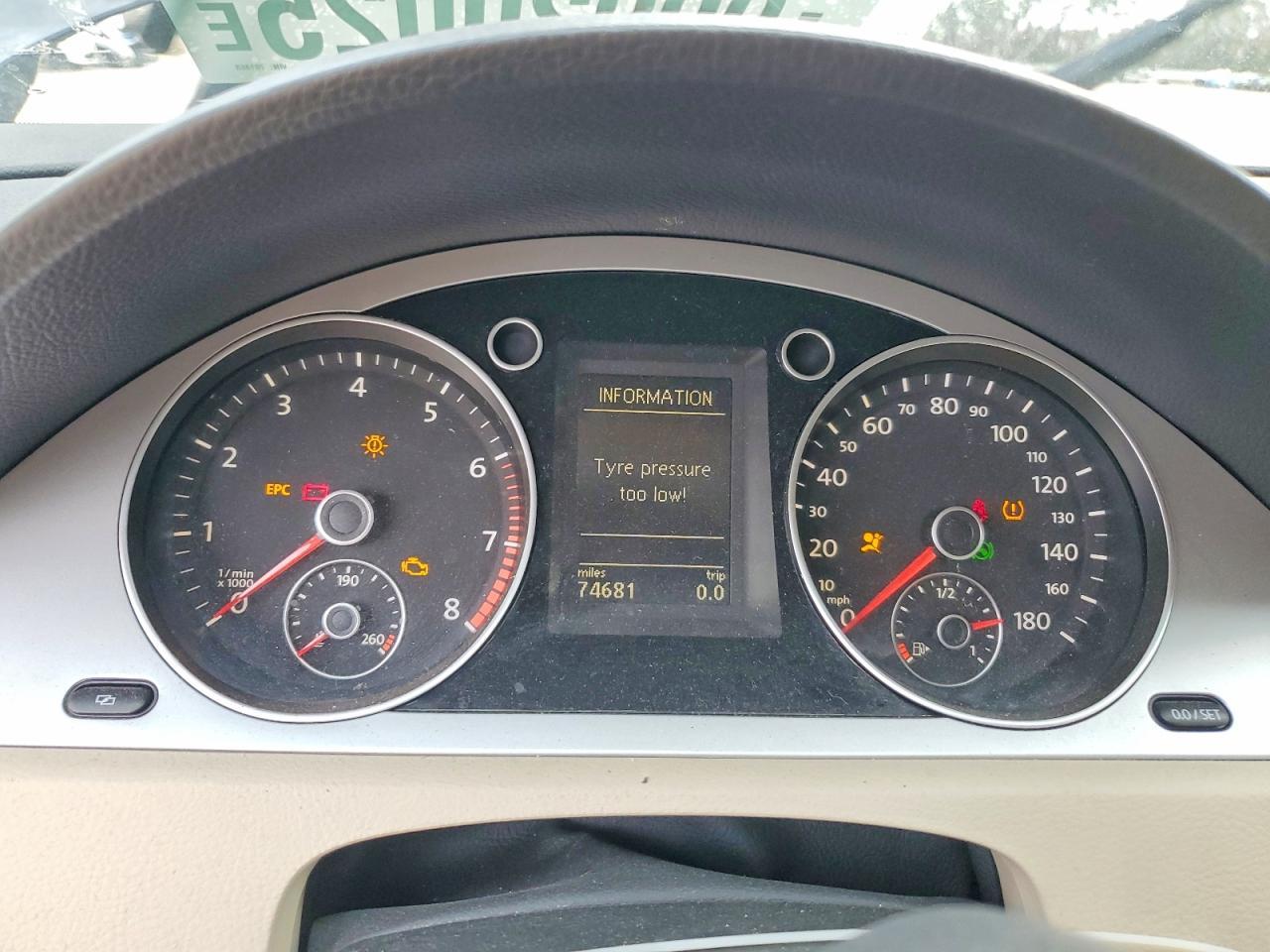 2011 VOLKSWAGEN CC