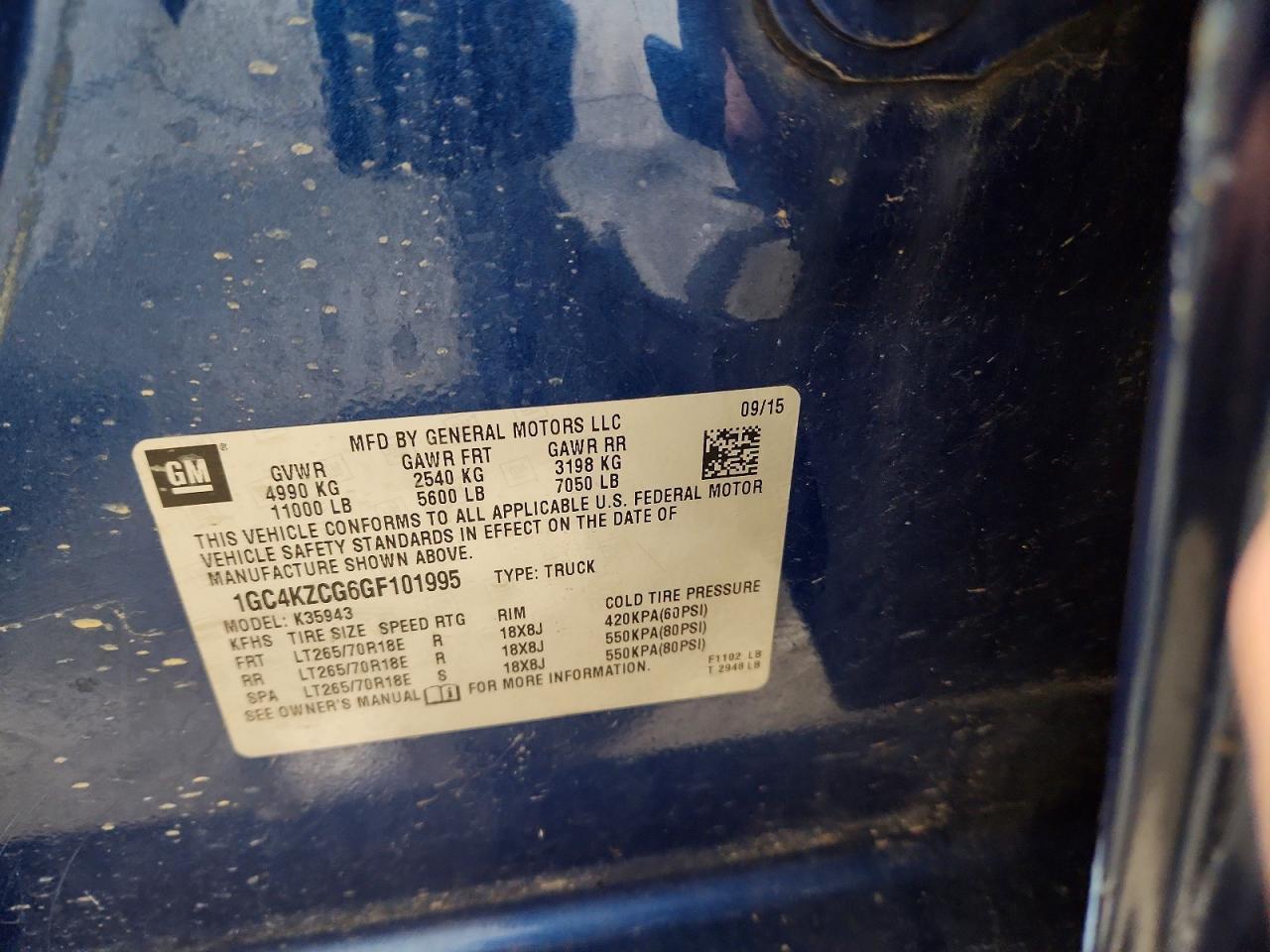 2016 CHEVROLET Silverado 3500