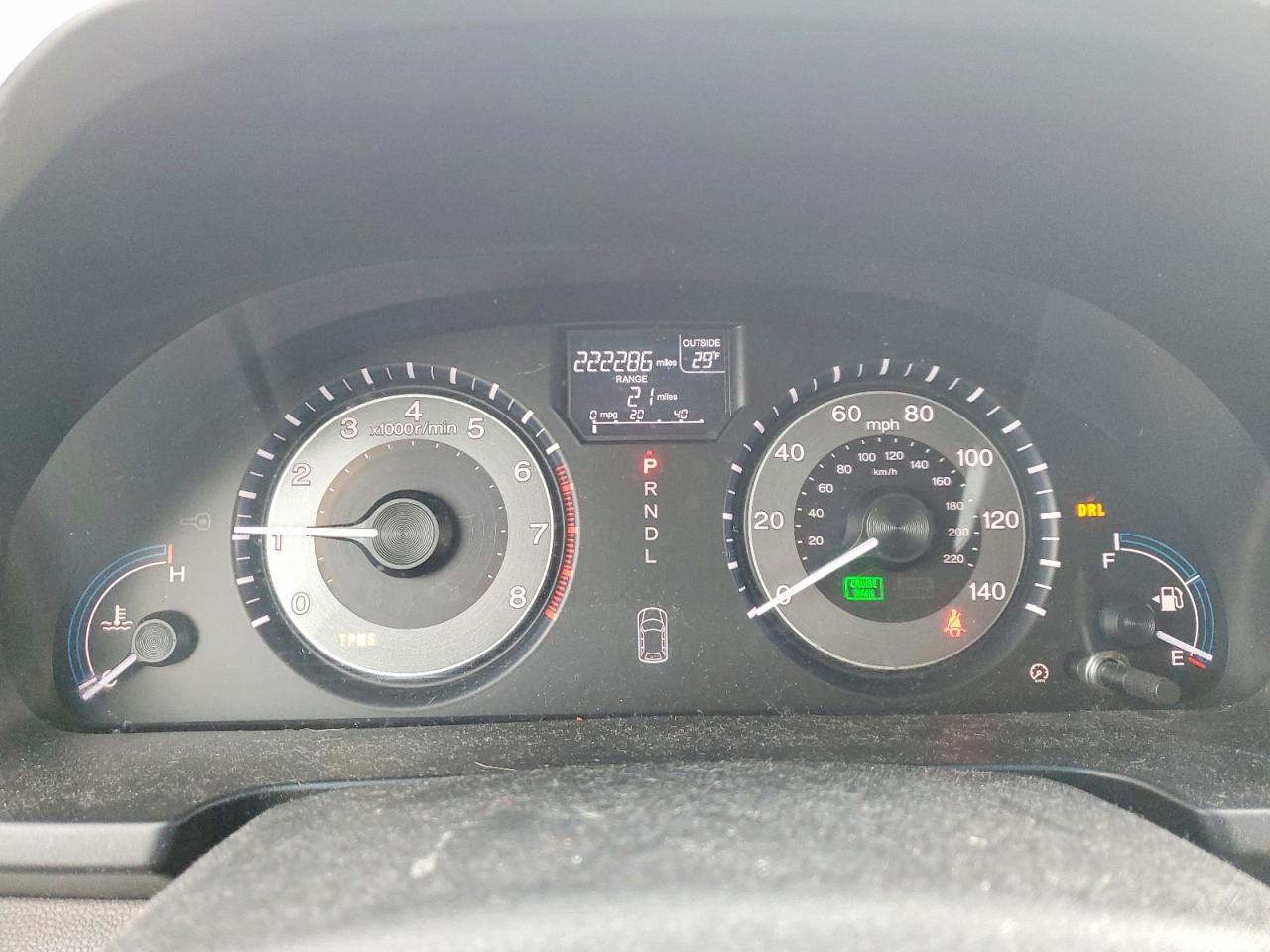 2012 HONDA ODYSSEY