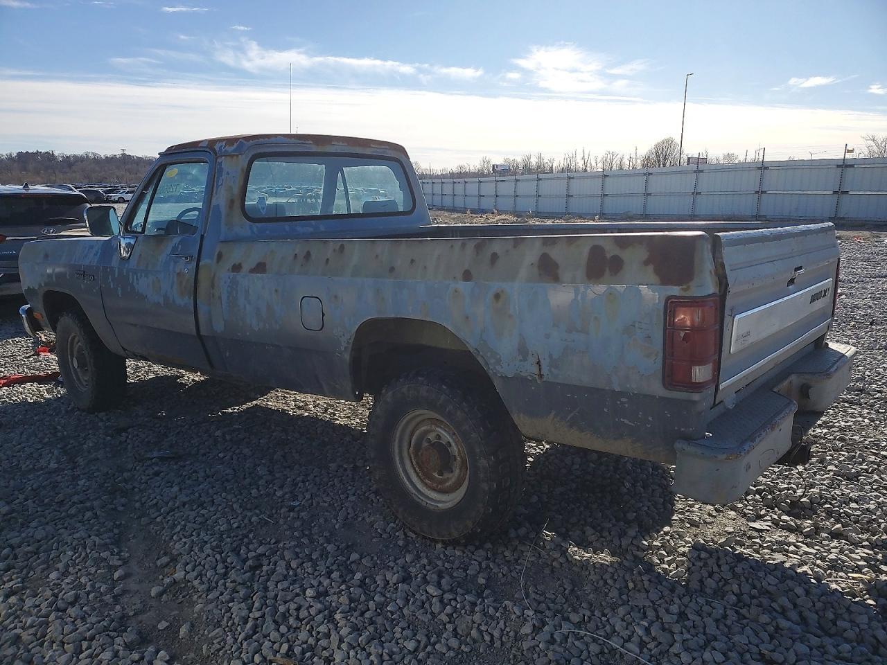 1991 DODGE W-Series
