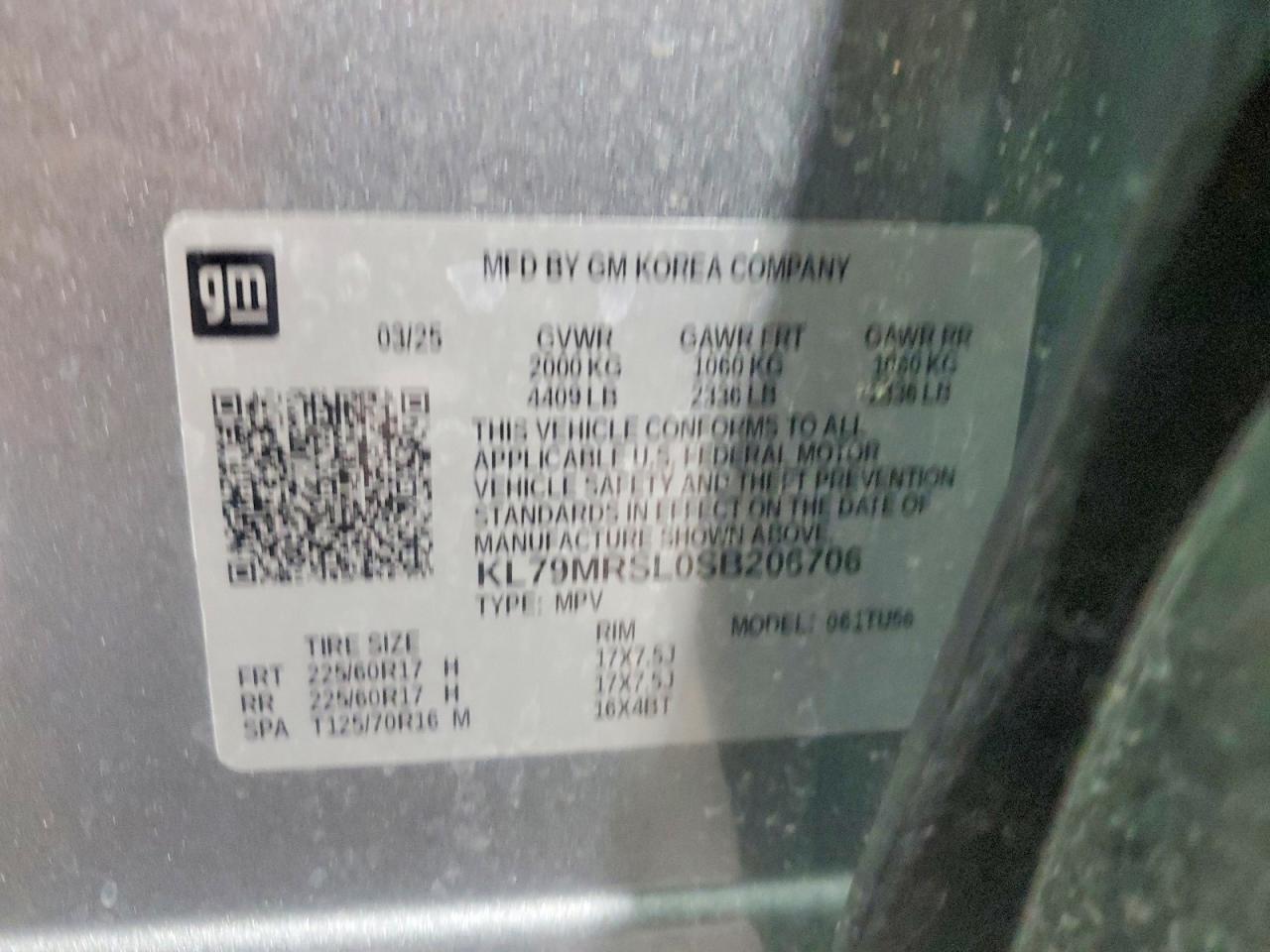 2025 CHEVROLET Trailblazer