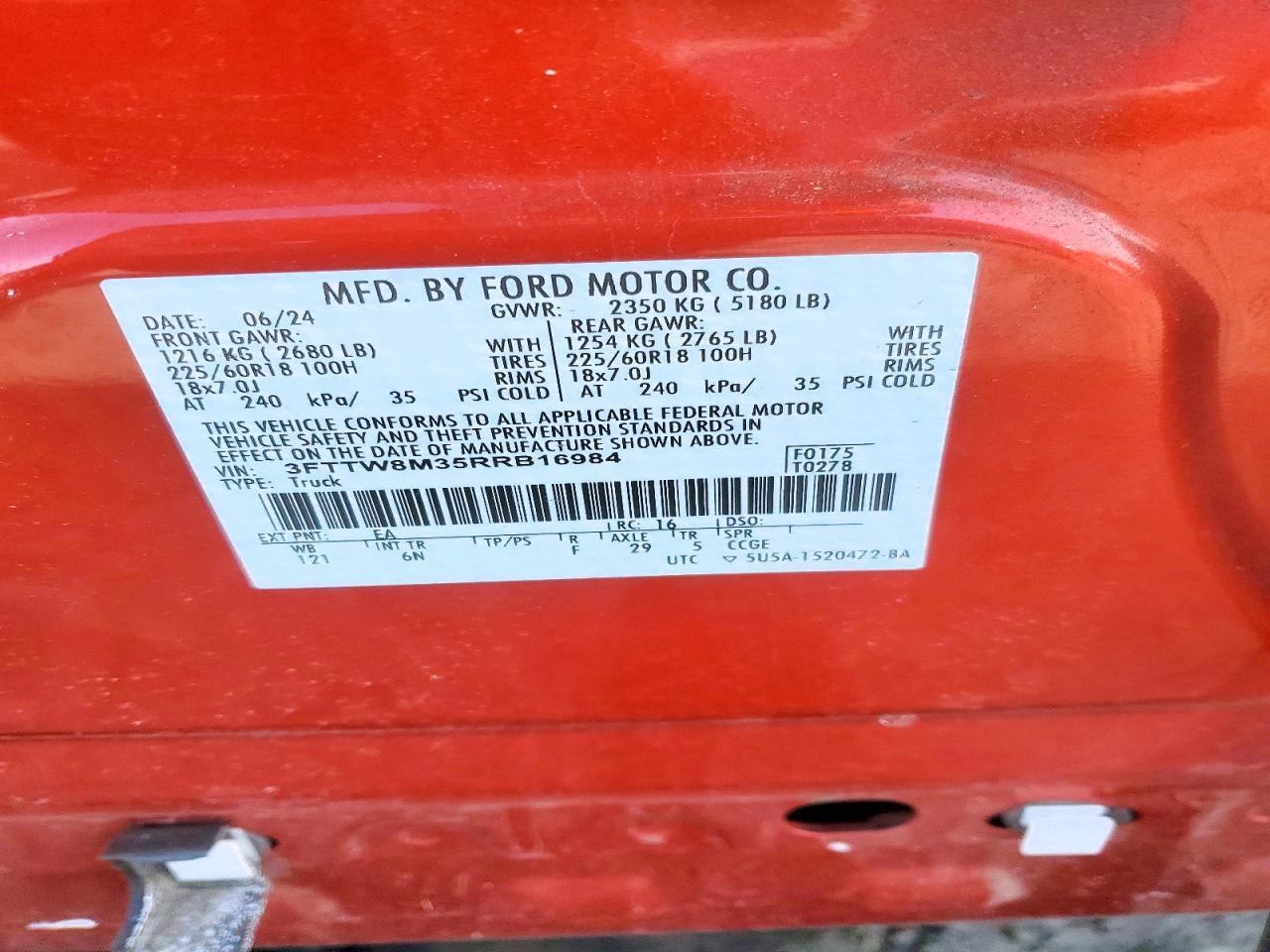 2024 FORD Maverick