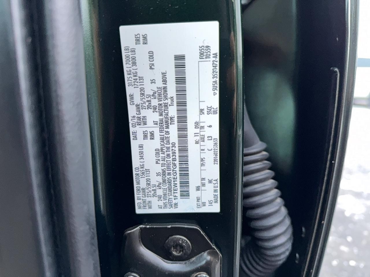 2016 FORD F-150