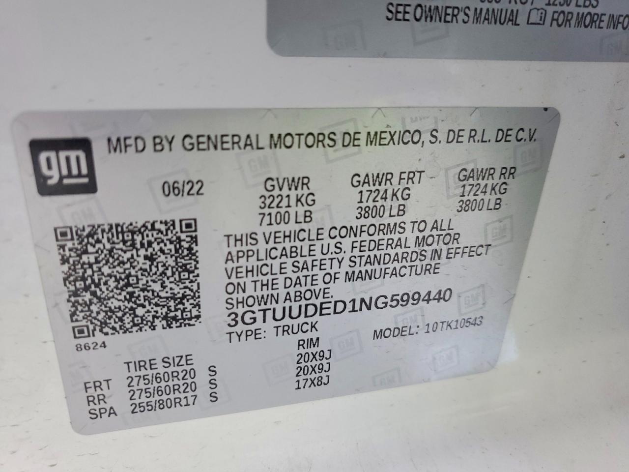 2022 GMC Sierra