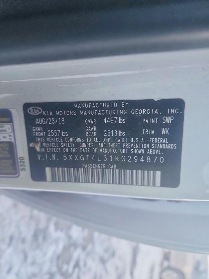 2019 KIA OPTIMA