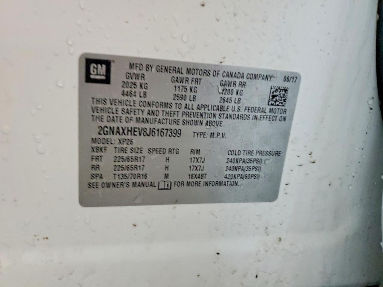 2018 CHEVROLET EQUINOX