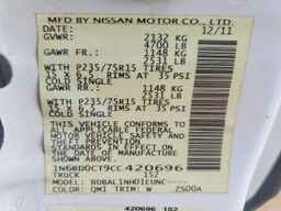 2012 NISSAN Frontier