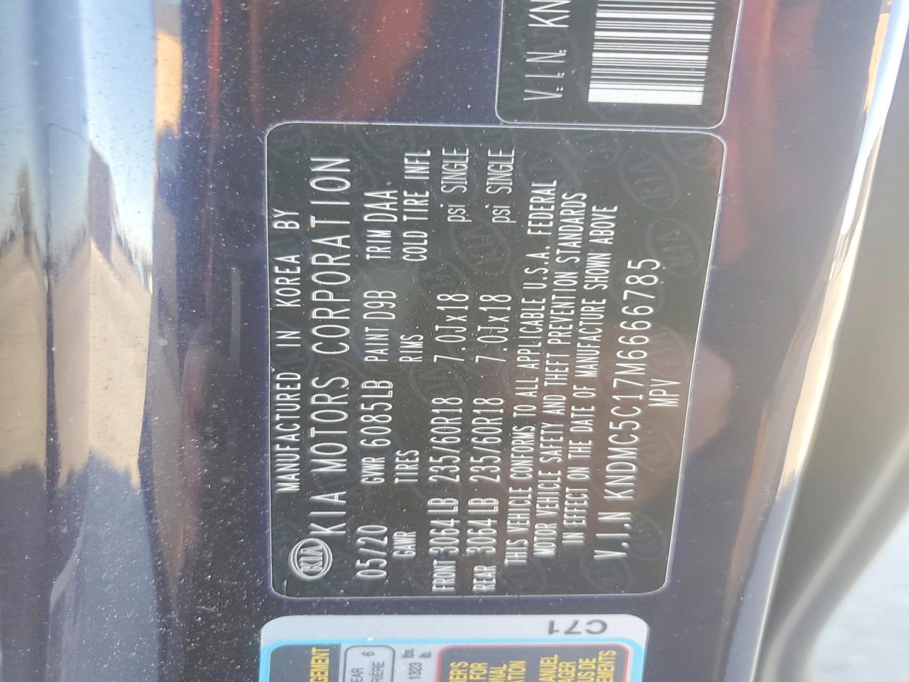 2021 KIA SEDONA