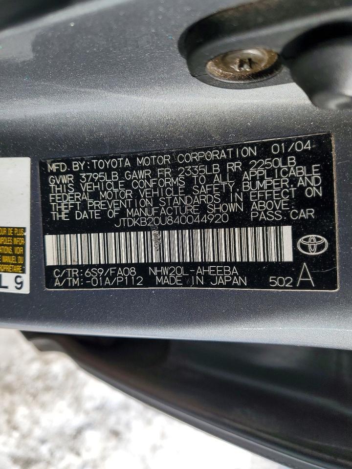 2004 TOYOTA PRIUS