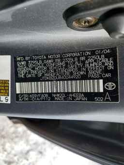 2004 TOYOTA PRIUS