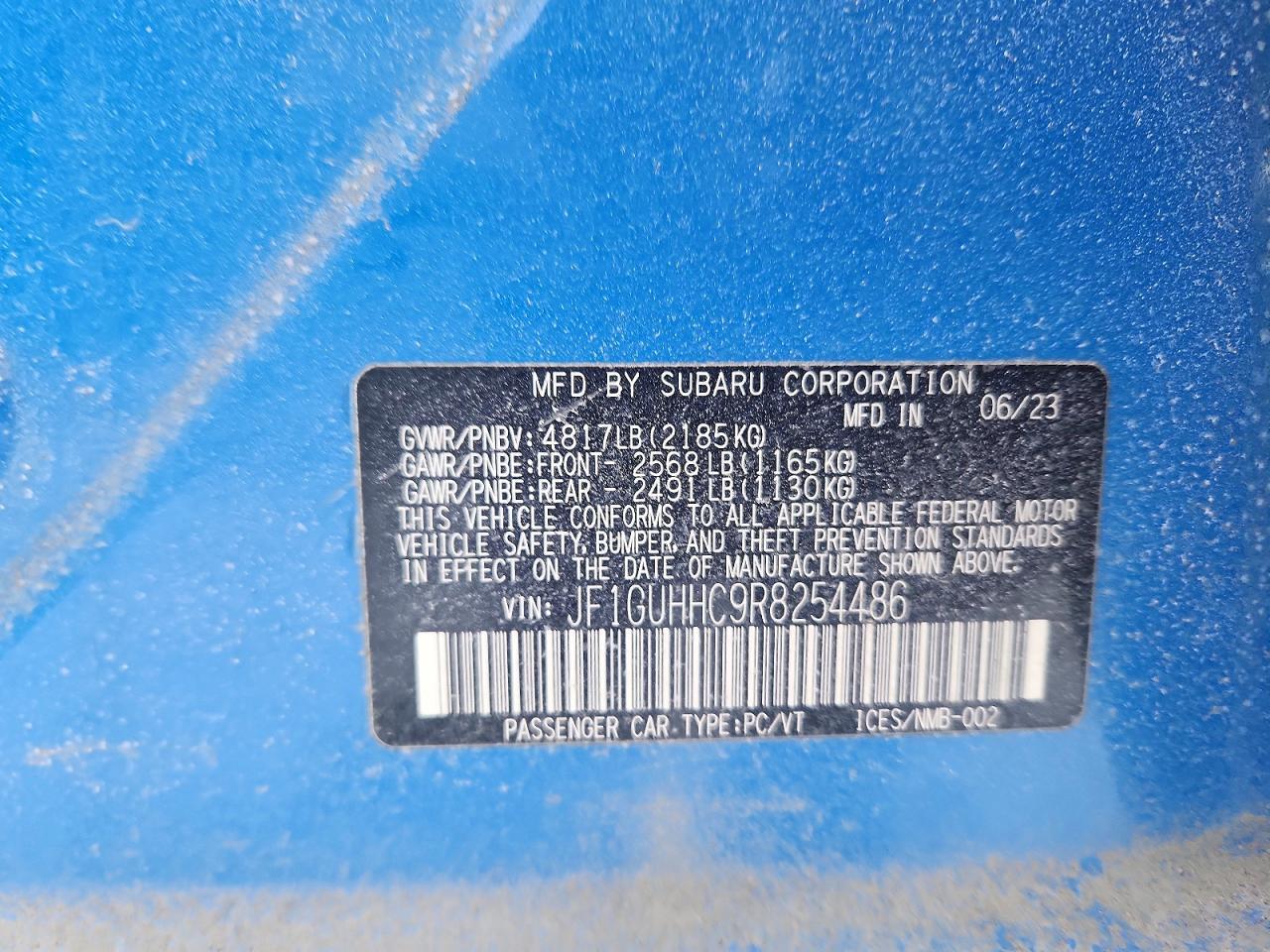 2024 SUBARU IMPREZA