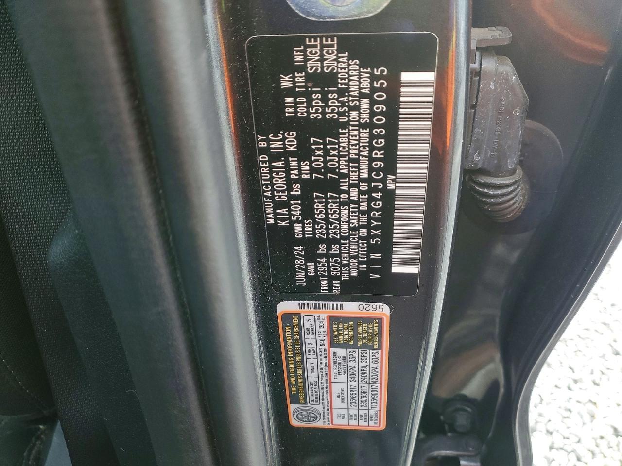 2024 KIA SORENTO