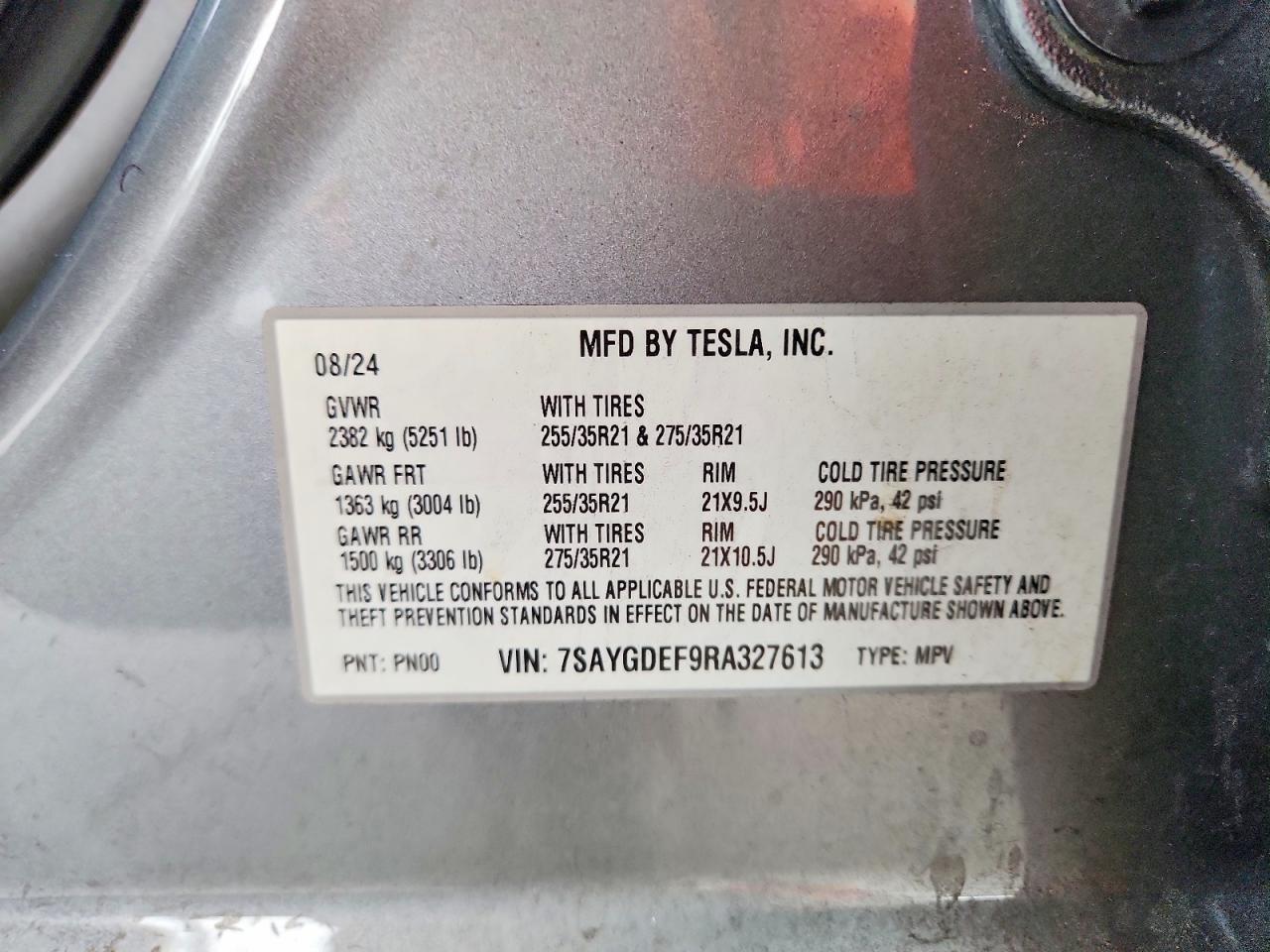 2024 TESLA MODEL Y