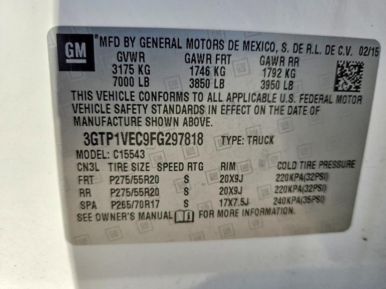 2015 GMC Sierra