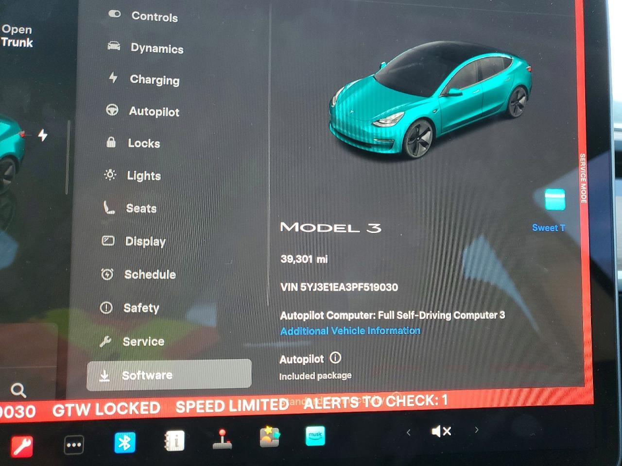 2023 TESLA MODEL 3