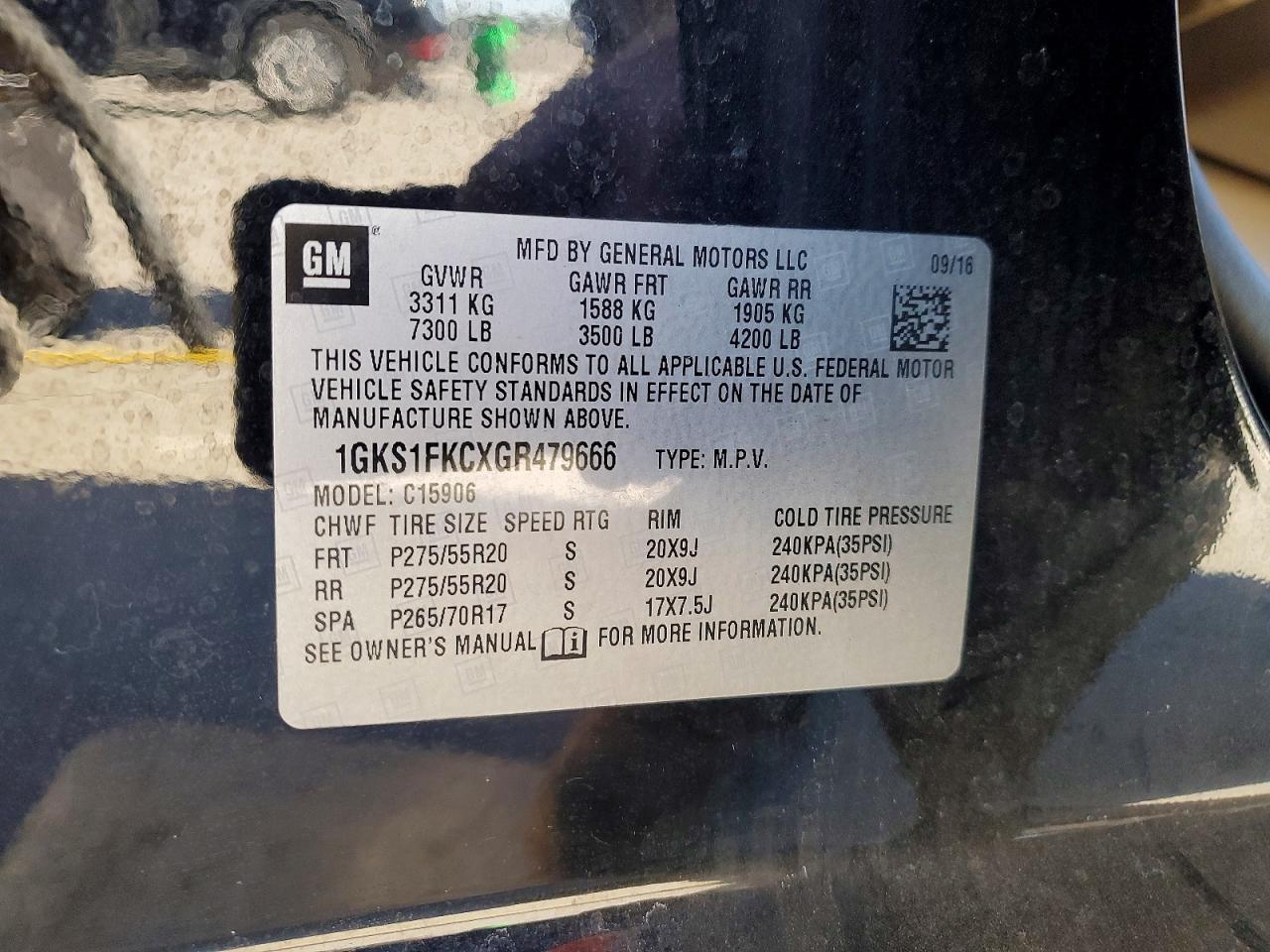 2016 GMC Yukon XL
