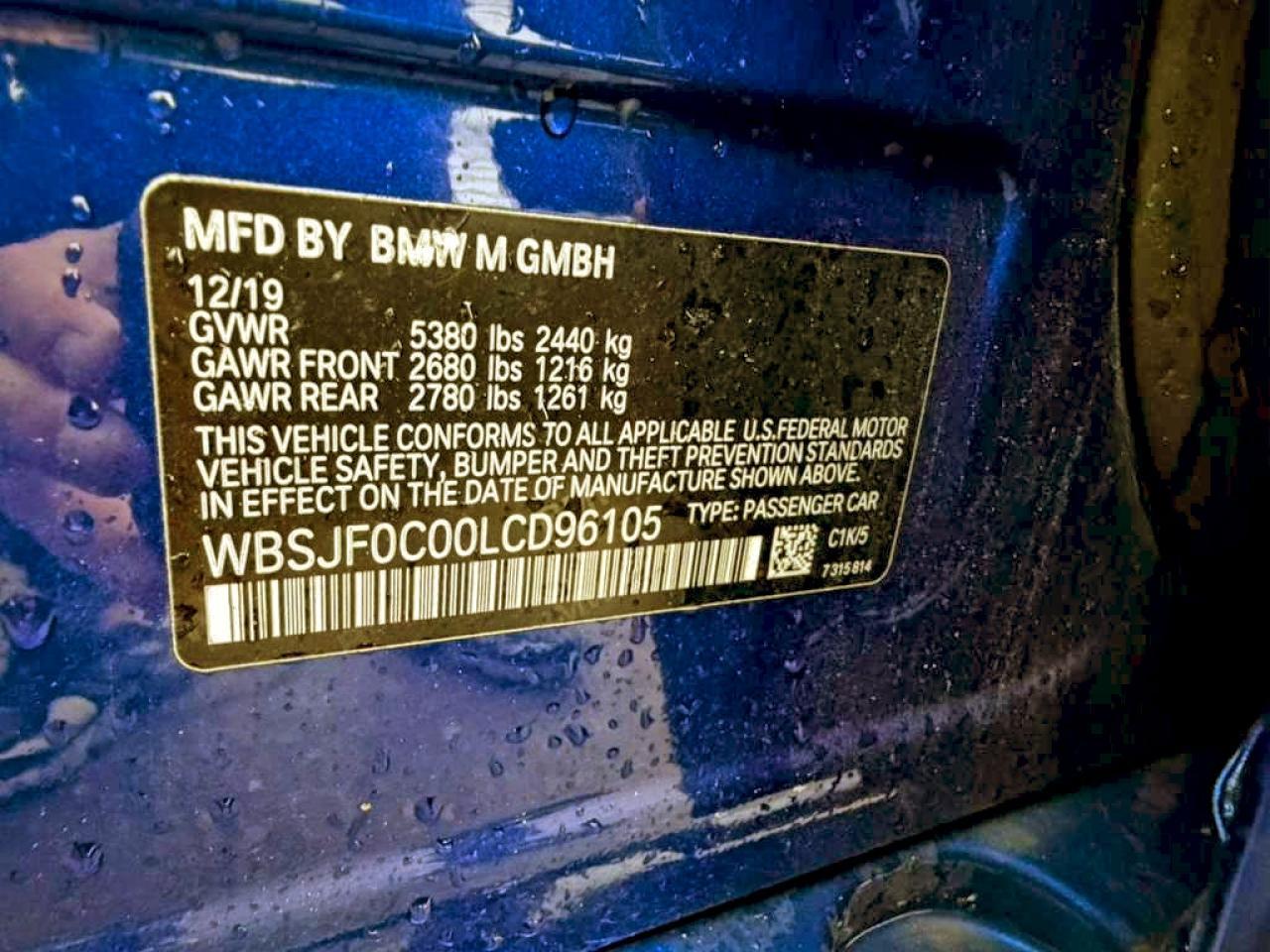 2020 BMW M5