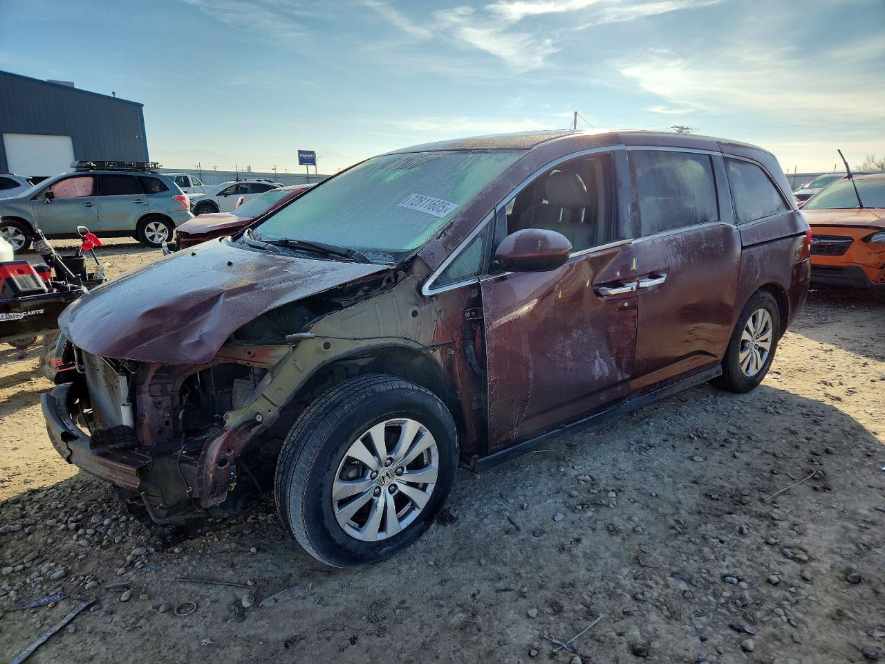 2016 HONDA ODYSSEY