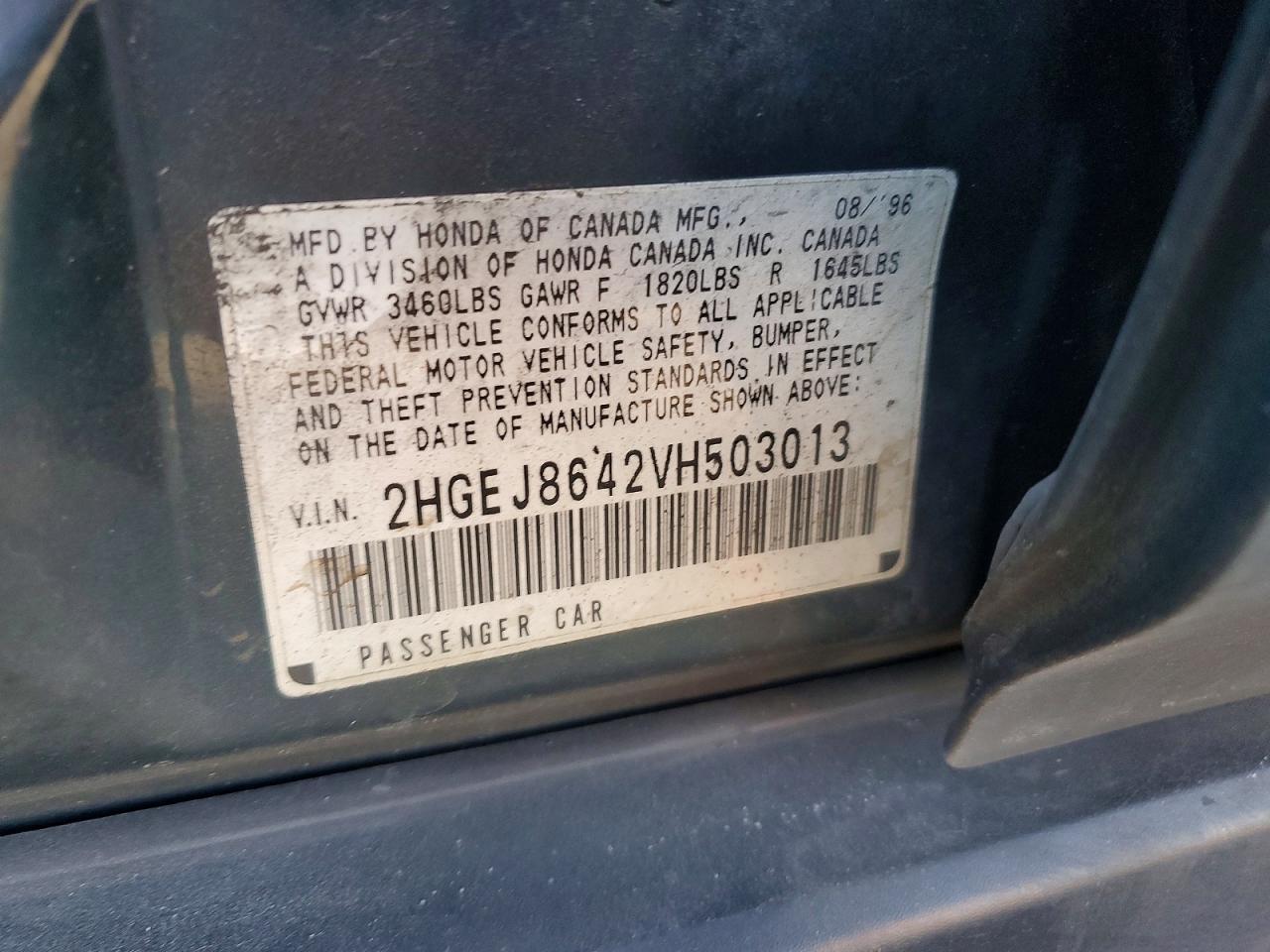 1997 HONDA CIVIC