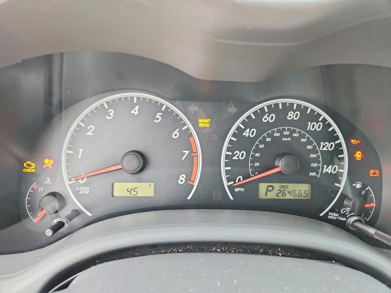 2010 TOYOTA COROLLA