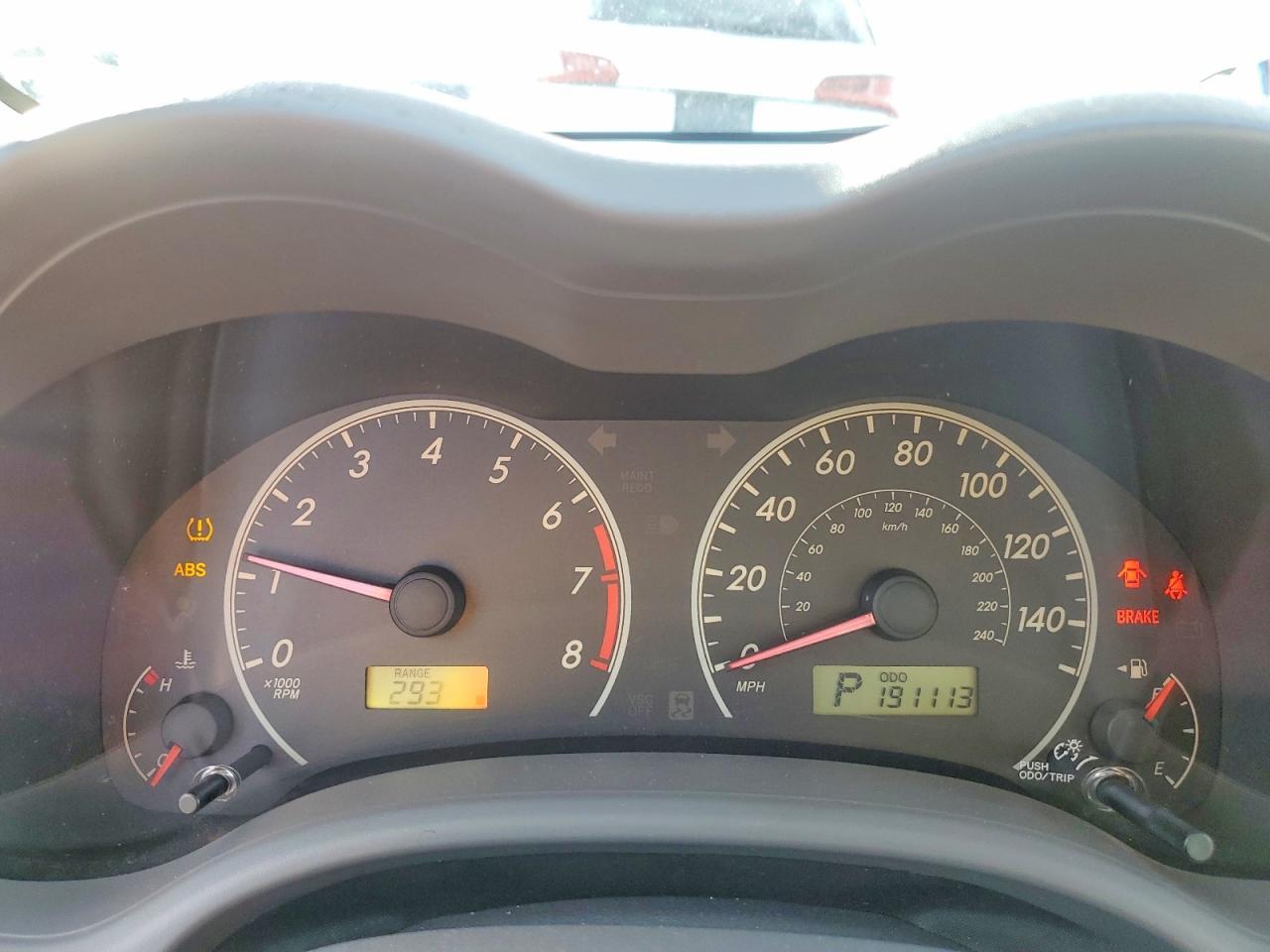 2009 TOYOTA COROLLA