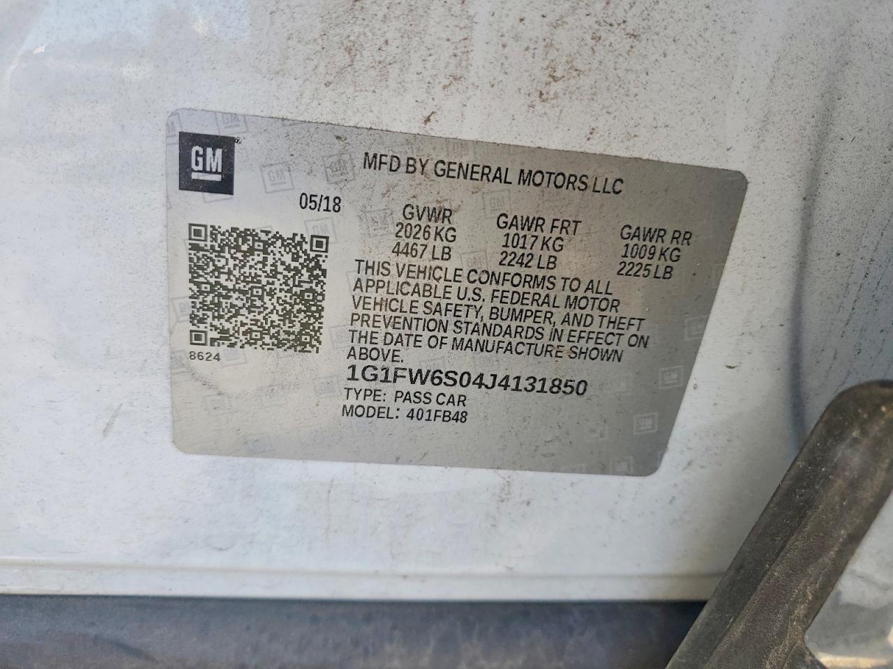 2018 CHEVROLET Bolt EV