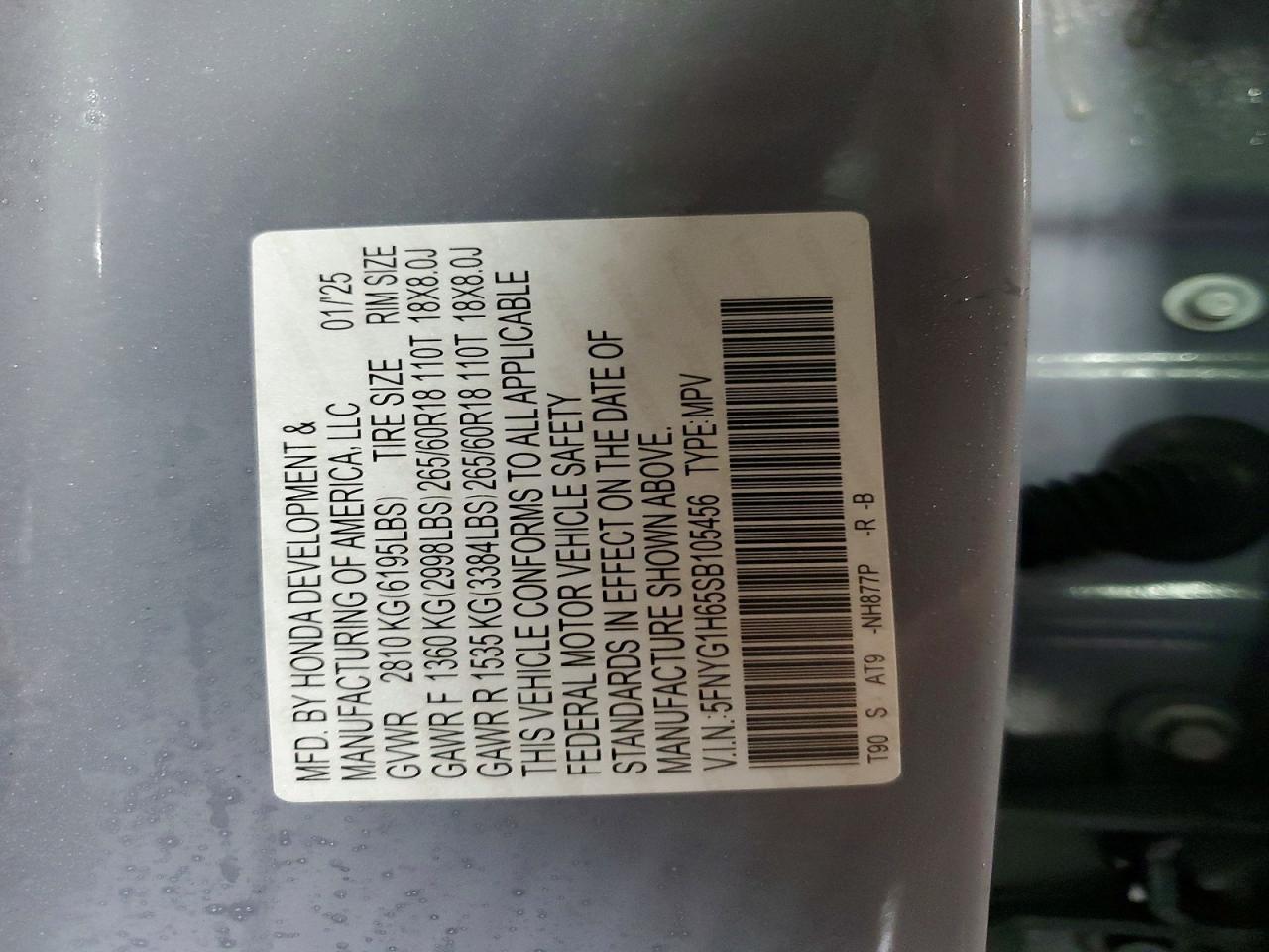2025 HONDA PILOT