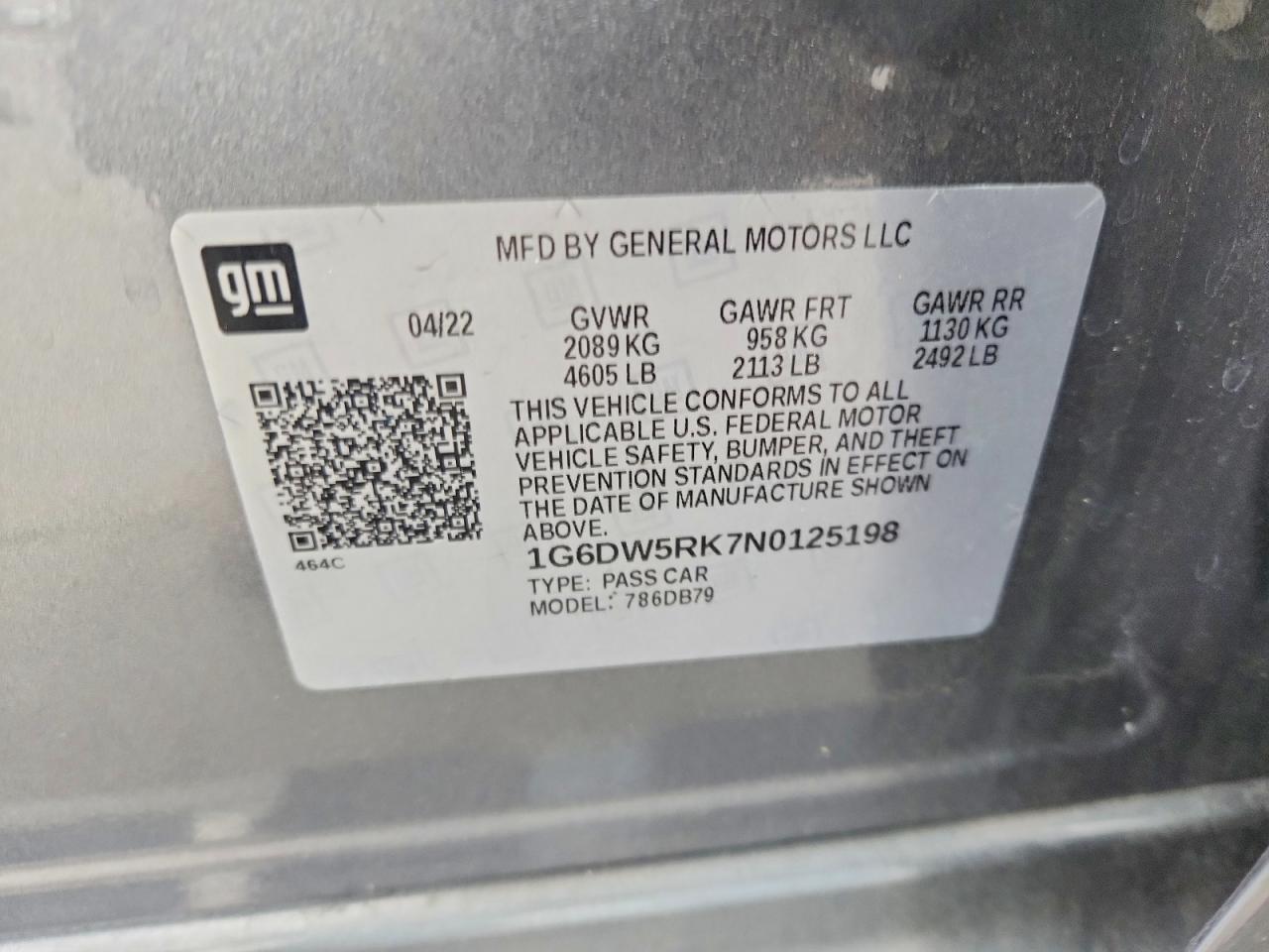 2022 CADILLAC CT5