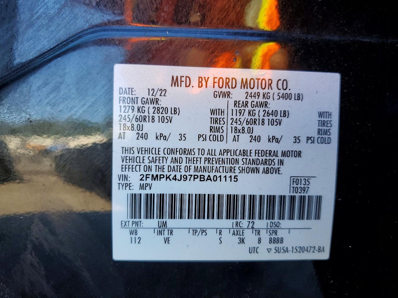 2023 FORD EDGE