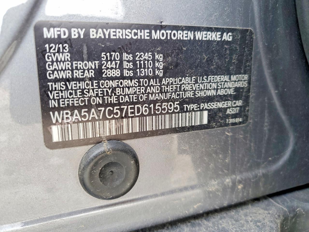 2014 BMW 5 series
