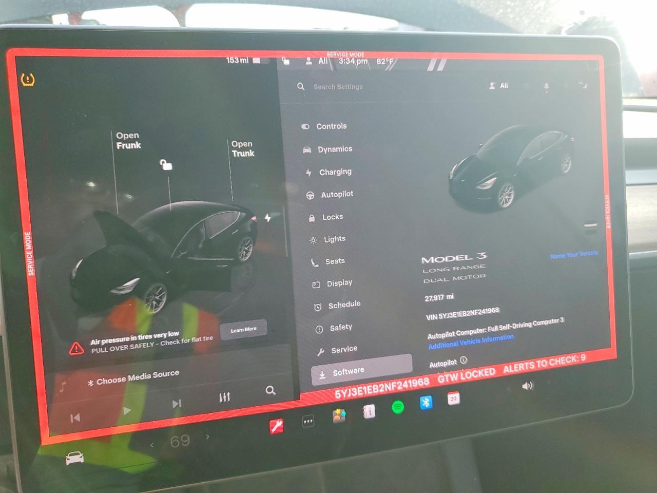2022 TESLA MODEL 3