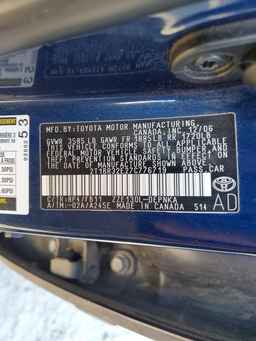 2007 TOYOTA COROLLA
