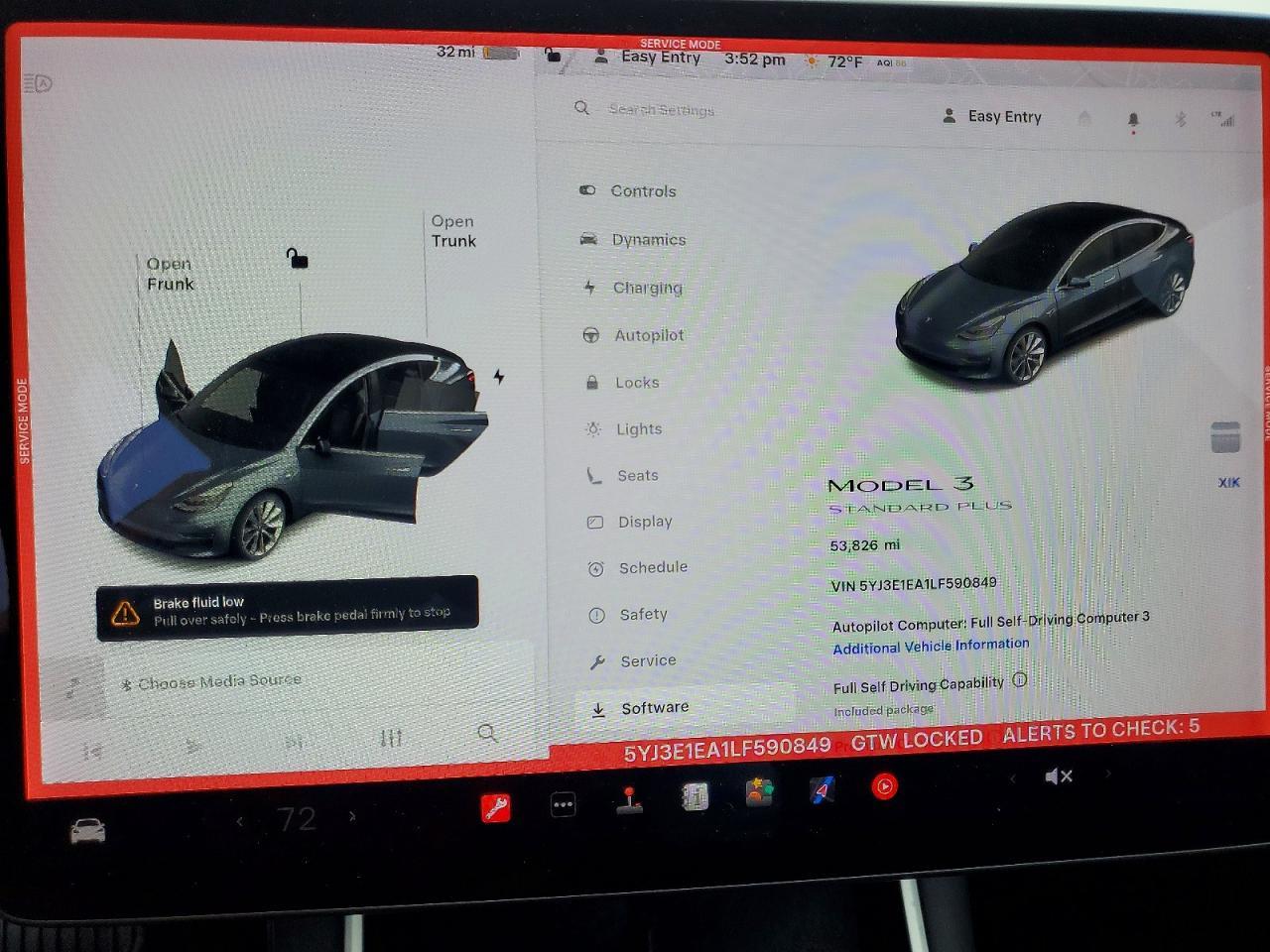 2020 TESLA MODEL 3