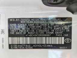 2009 TOYOTA CAMRY
