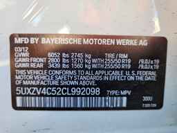 2012 BMW X5