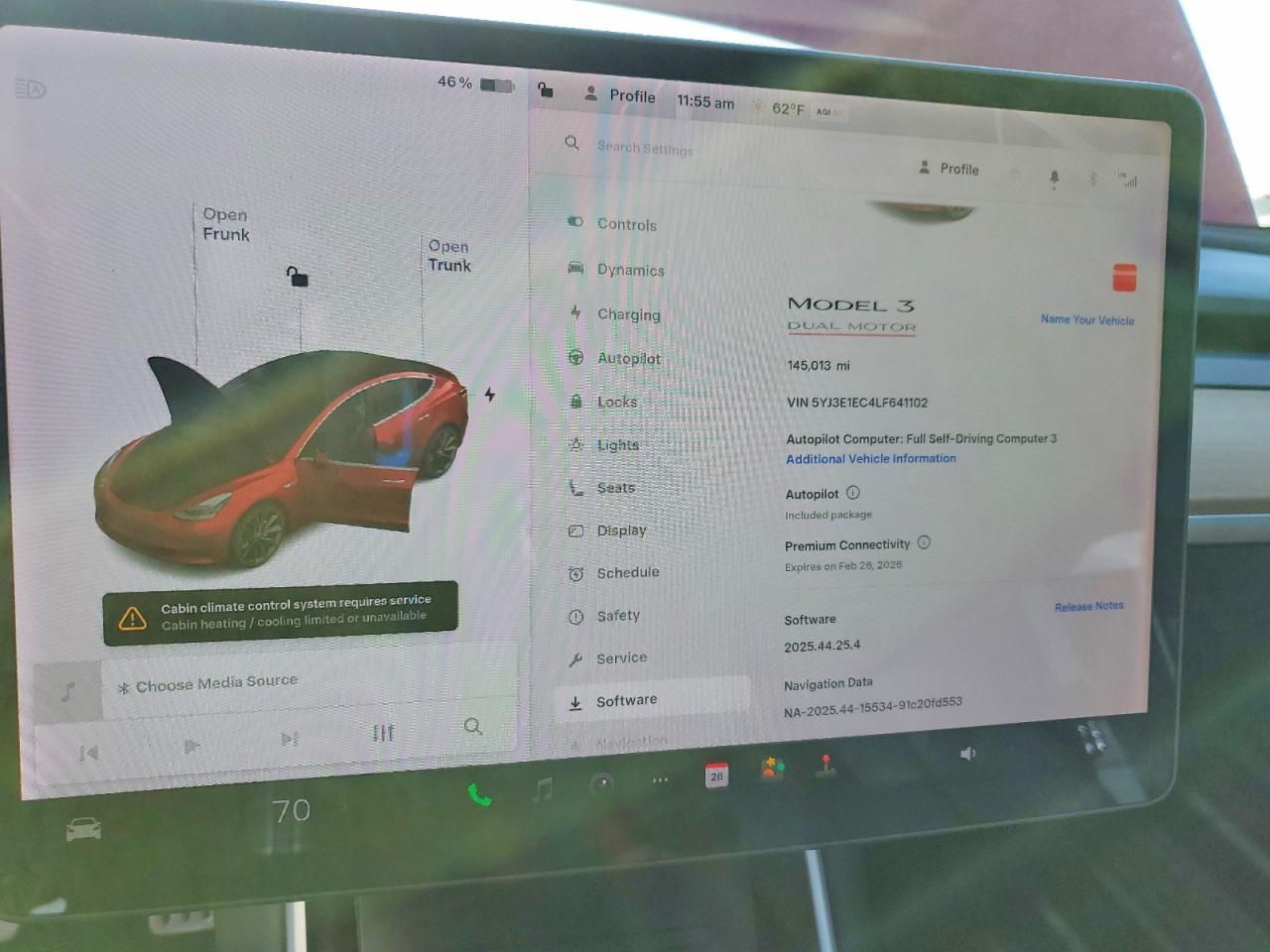 2020 TESLA MODEL 3
