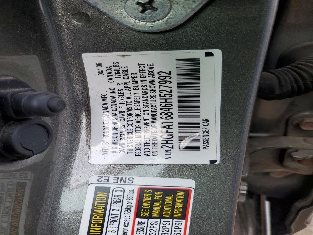 2006 HONDA CIVIC
