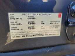 2015 TESLA MODEL S
