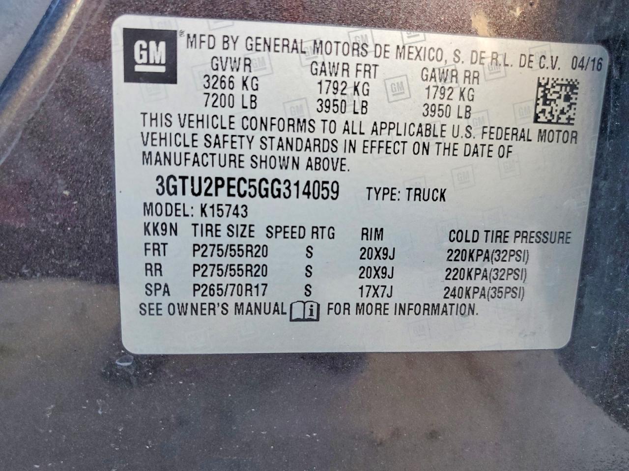2016 GMC Sierra