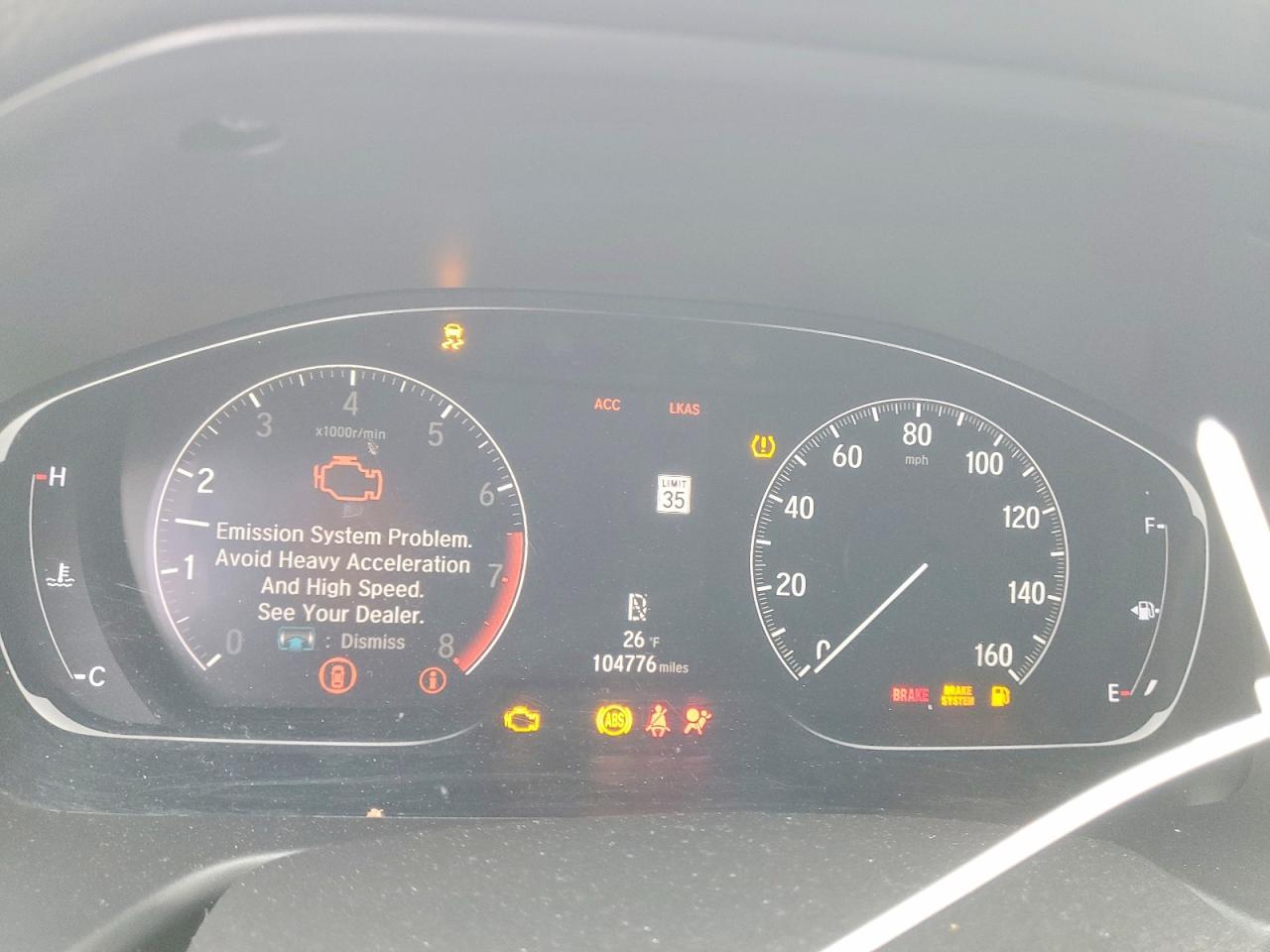 2018 HONDA ACCORD