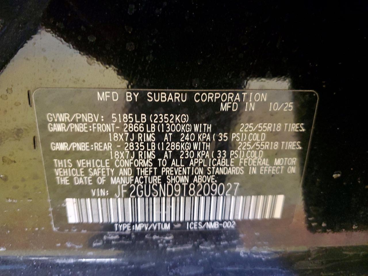 2026 SUBARU Crosstrek