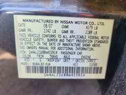 2008 NISSAN ALTIMA