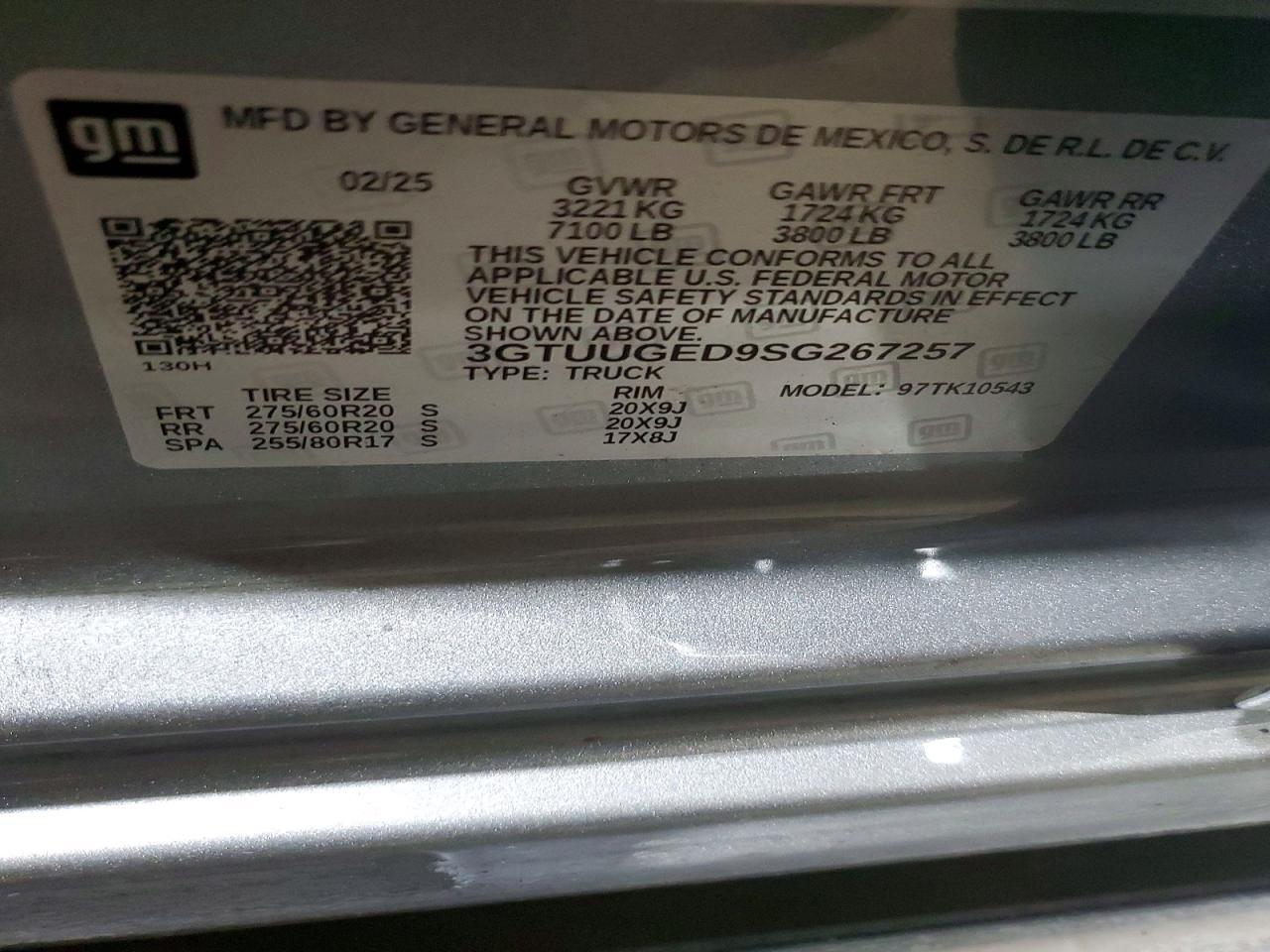 2025 GMC Sierra