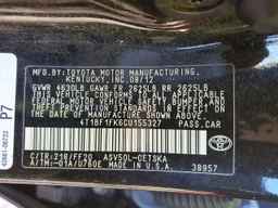 2012 TOYOTA CAMRY