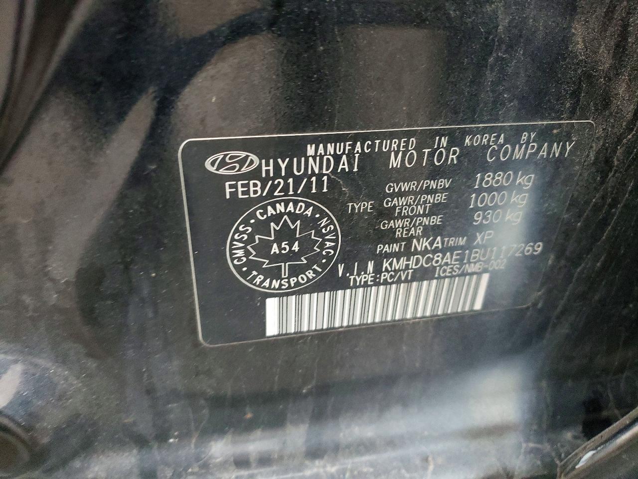 2011 HYUNDAI ELANTRA