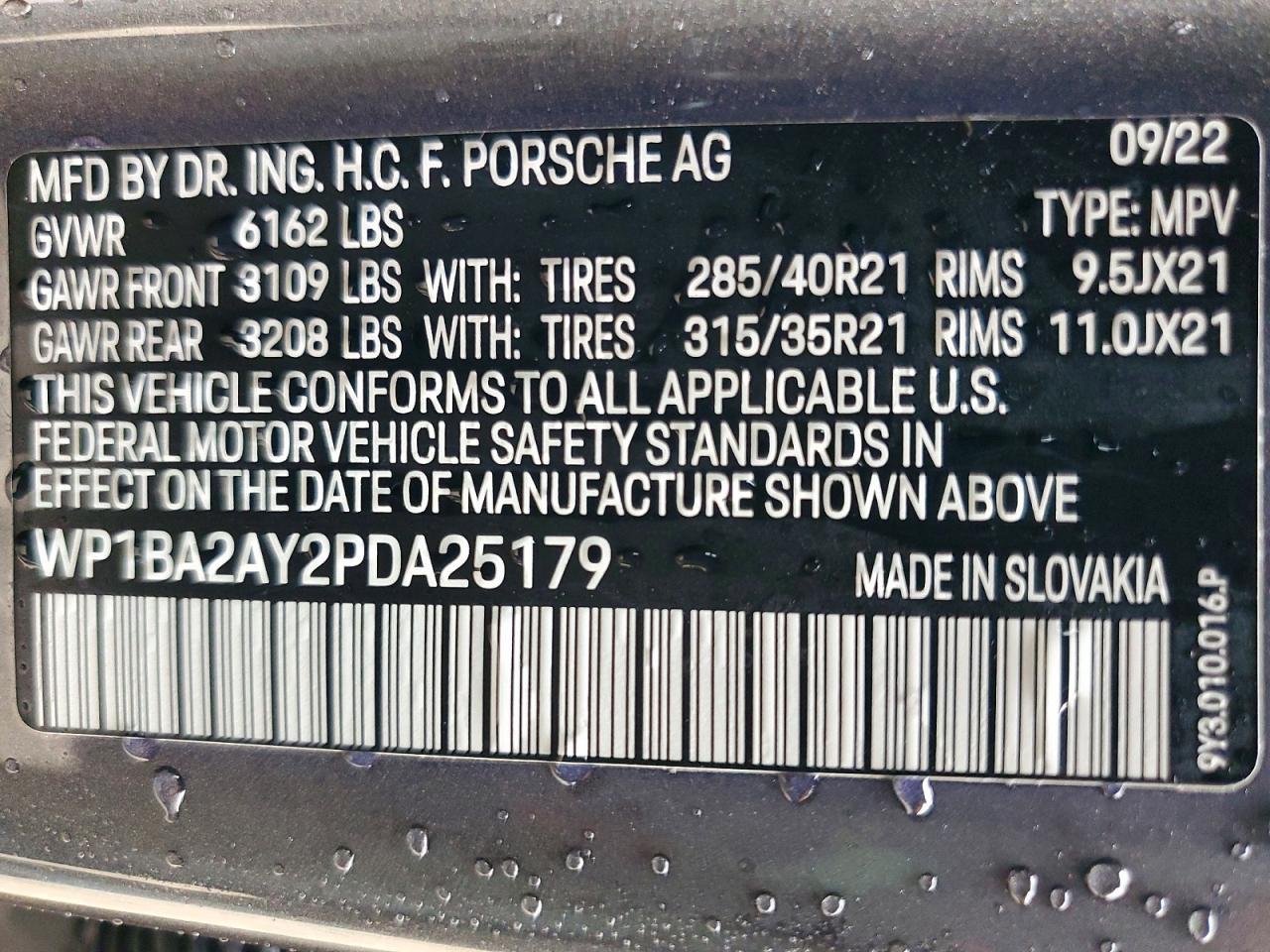 2023 PORSCHE CAYENNE