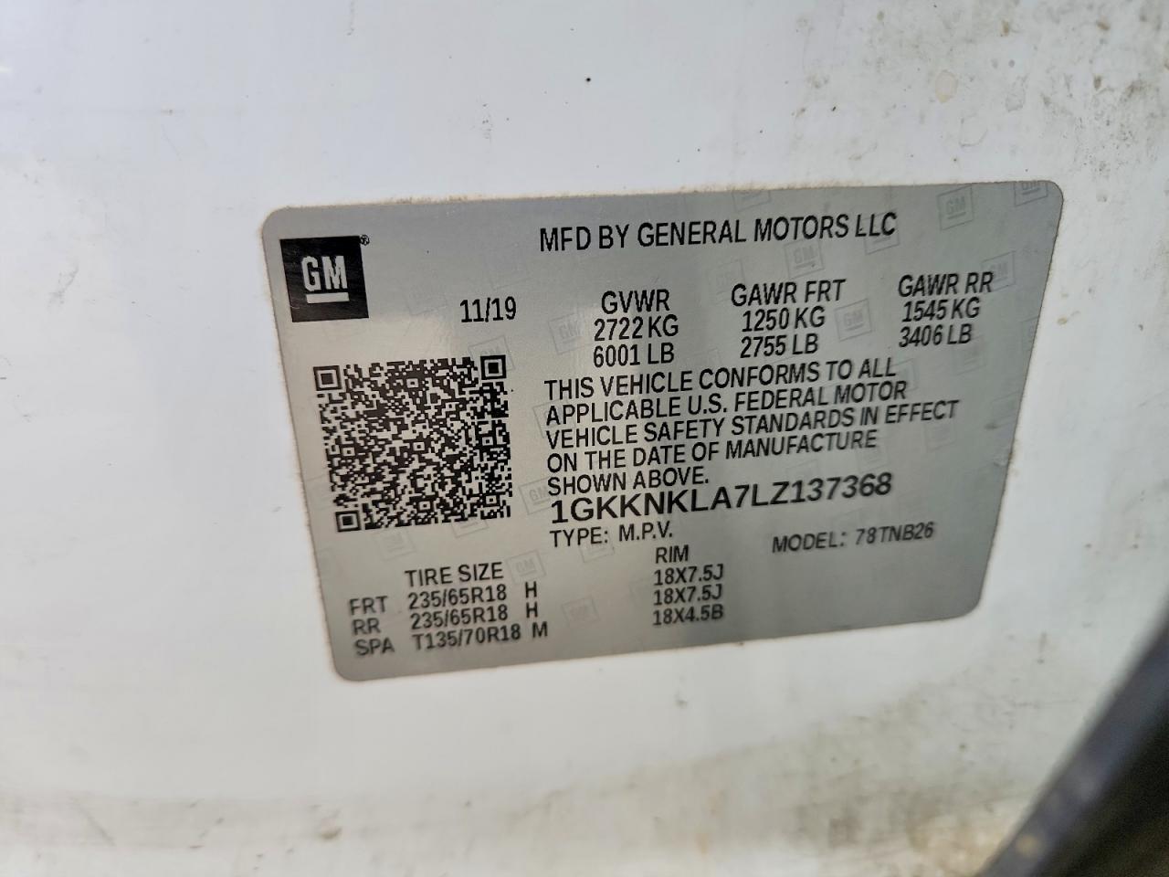 2020 GMC ACADIA
