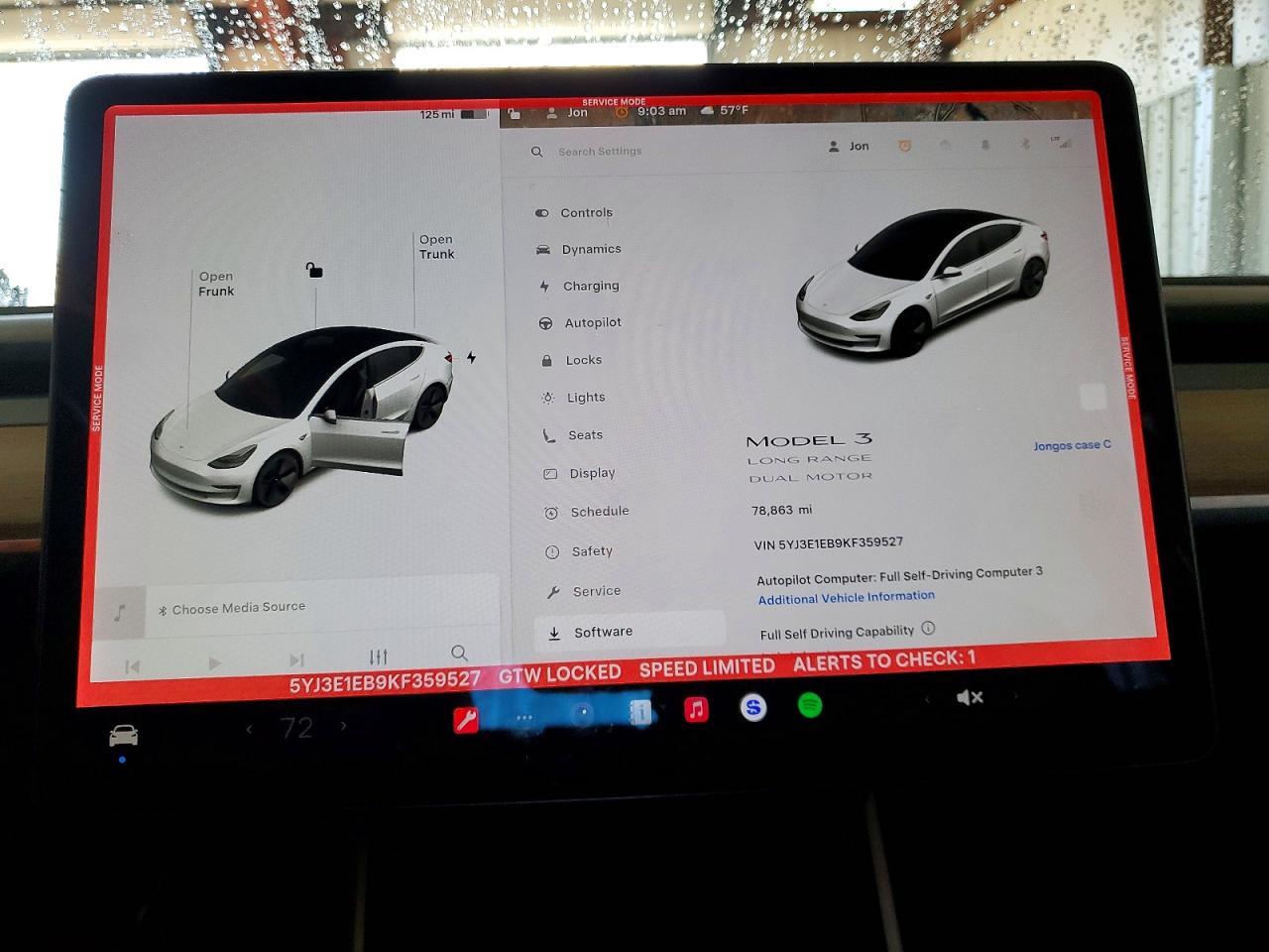 2019 TESLA MODEL 3