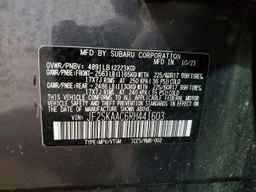 2024 SUBARU FORESTER