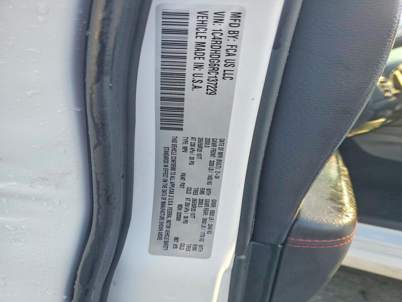 2024 DODGE DURANGO